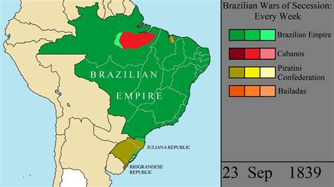  クイティニャン革命：ブラジル帝国の崩壊と共和制の誕生